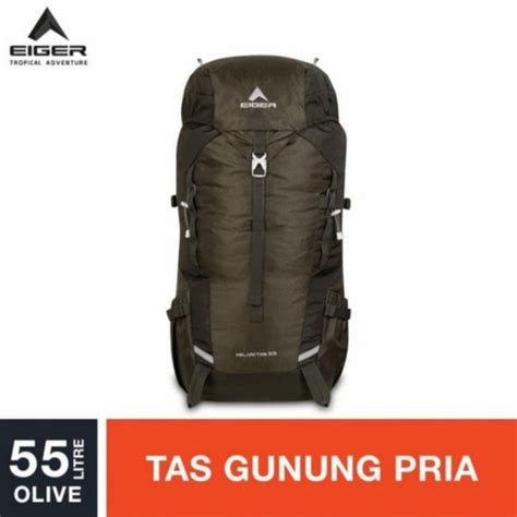 Jual Tas Keril Eiger Helarctos Rucksack Carrier Tas Gunung