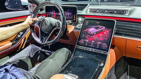 New 2021 S Class Full Interior Look Mercedes Benz S500 Walkaround Part