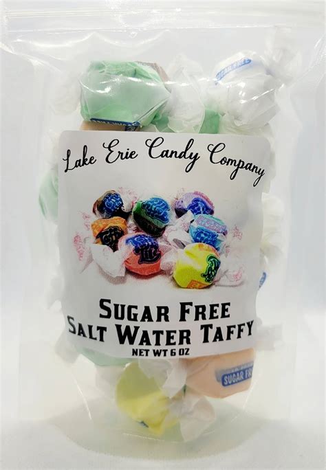 Sugar Free Assorted Salt Water Taffy Lake Erie Candy Company