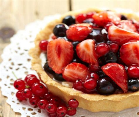 C Mo Preparar Una Tarta De Frutos Rojos Y Crema Pastelera