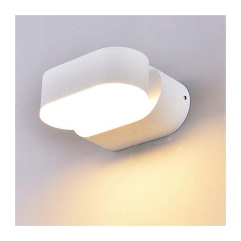 V Tac Vt Applique Murale Led W Blanc Neutre K Corps Rotatif