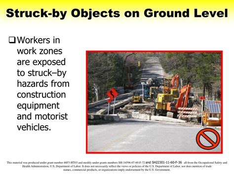 Ppt Big Four Construction Hazards Struck By Hazards Powerpoint