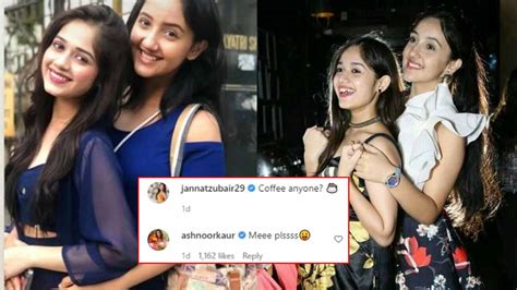 Jannat Zubair And Ashnoor Kaur S Special Connection Iwmbuzz