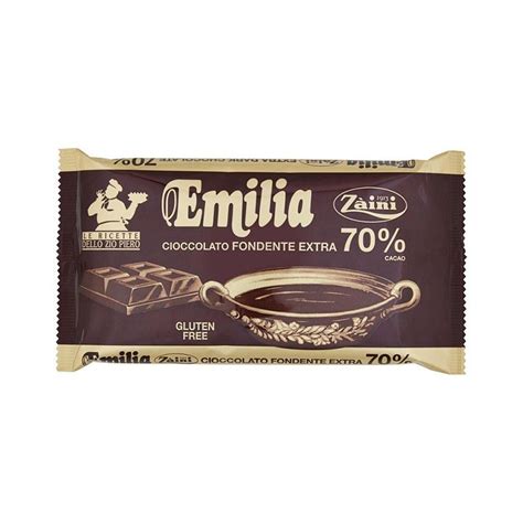 Zaini Dark Chocolate 70 Emilia 1 Kg Category CHOCOLATE AND SNACKS