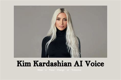 Generate Kim Kardashian AI Voice Kim Kardashian in Real-time