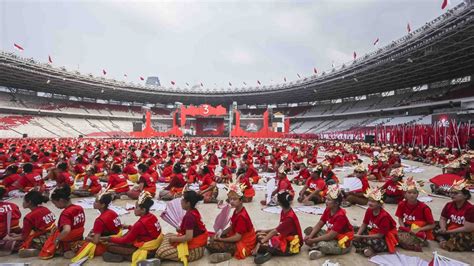 Persiapan Puncak Bulan Bung Karno Di GBK Vlix Id