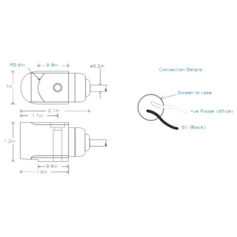 Velocity Braided Cable Industrial Accelerometer Hs S Series