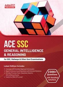 Ace SSC Reasoning For SSC CGL CHSL CPO GD And Other Govt Exams