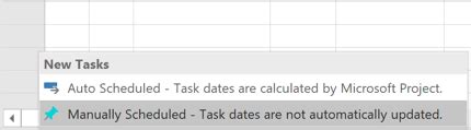 MS Project Manual Vs Automatic Scheduling Explained Tactical Project