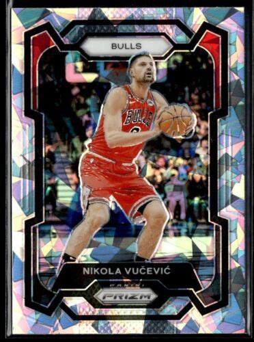 2023 24 Panini Prizm Cracked Ice Nikola Vucevic Chicago Bulls 87 EBay