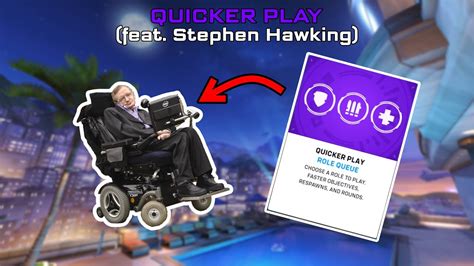 Trying Out Quicker Play In Overwatch Feat Stephen Hawking Youtube