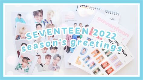 SEVENTEEN 2022 SEASON S GREETINGS Seventeen Magazine Photocards