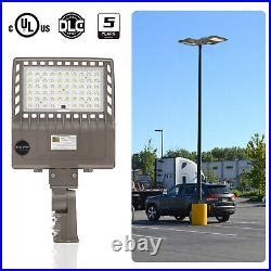 150W Commercial LED Parking Lot Light Outdoor Street Shoebox Pole Light