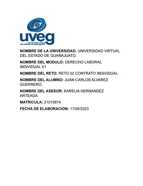 Juan Carlos Alvarez Guerrero R2 U2 NOMBRE DE LA UNIVERSIDAD