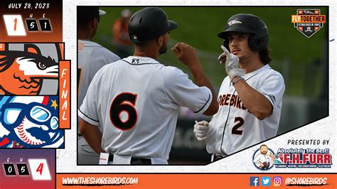 Shorebirds Drop Third Straight Game To Cannon Ballers Milb