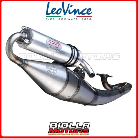 4039 Marmitta Scarico Leovince Aprilia Sr Stealth Racing Horizontal Cy