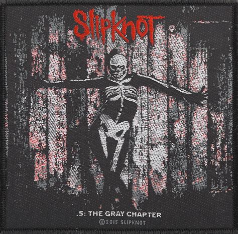 Naszywka SLIPKNOT THE GRAY CHAPTER Sklep RockMetalShop Pl