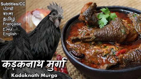 कड़कनाथ मुर्गा स्वाद और स्वास्थ्य का खज़ाना Kadaknath Chicken Recipe