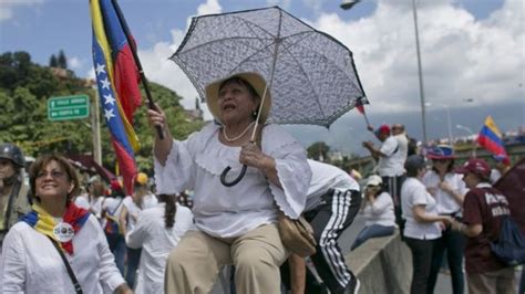 Venezuelans Protest After Quashed Referendum Bbc News