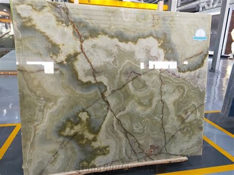 Emerald Green Onice Verde Smeraldo Onyx Slabs From China