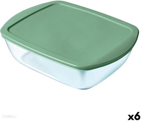 Pyrex Prostokątne Pudełko Na Lunch Z Pokrywką Cook Store Zielony