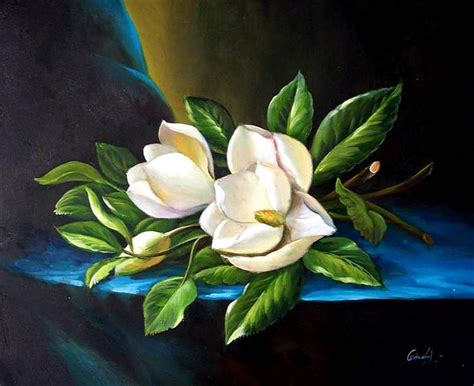 Modern Flowers (after Heade?) - Georgia O'Keeffe - WikiArt.org