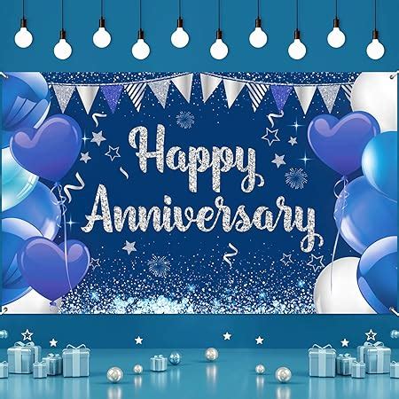 Amazon Yoaokiy Year Anniversary Banner Decorations Extra Large