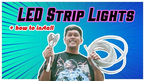 Led Strip Installation Guide Paano Magkabit Ng Led Strip Lights Youtube