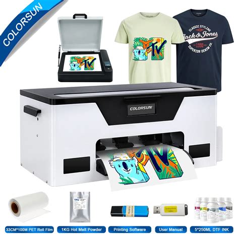 Colorsun A3 XP600 Dtf Transfer Printer T Shirt Printing Machine