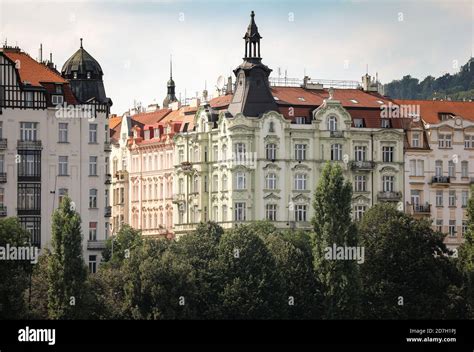 Building architecture in Prague, Czech Republic Stock Photo - Alamy