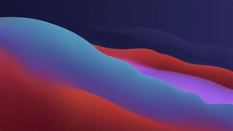 macOS Big Sur Wallpaper 4K, Apple, Layers, Fluidic, Colorful, Dark ...