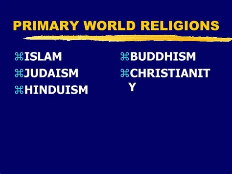 Ppt World Religions Powerpoint Presentation Free Download Id844424