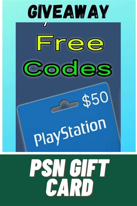 PNS CODES / GIFT CARDS PSN $50 - Free PSN Gift Cards Codes 2022🔥 PSN ...