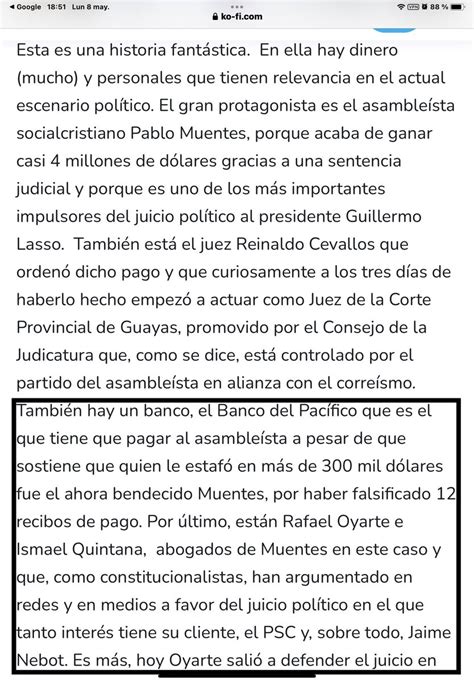 DECADA ROBADA On Twitter Esto ES DE TERROR LES RESUMO