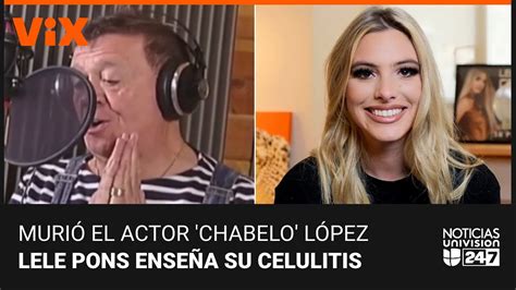 Así recuerdan y despiden famosos a Chabelo y con celulitis se