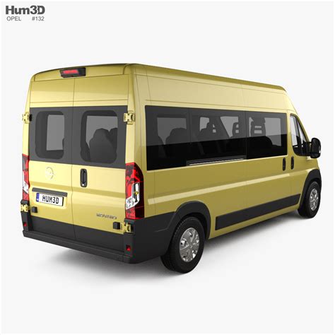 Opel Movano Passenger Van L3H2 2024 3D model - Download Van on 3DModels.org