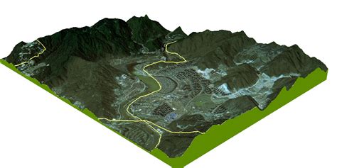 Gis100—30arcgis三维地表加剖面图arcgis 3d 地形 Csdn博客