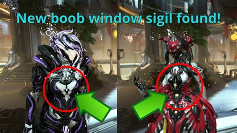 How I Created The Boob Window Sigil In Warframe Gameplay Warframe Boobs YouTube