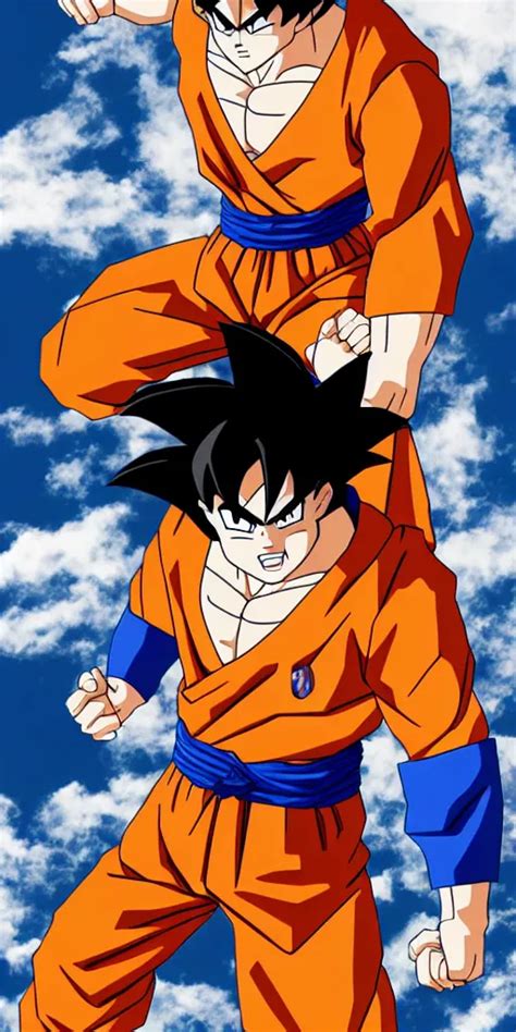 Son Goku As Real Human Full Body Photorealistic Stable Diffusion