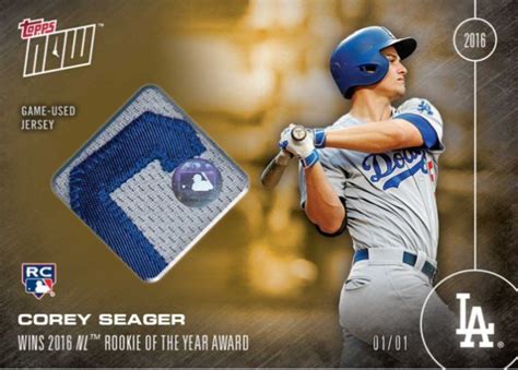 Dodgers Blue Heaven Corey Seager Nl Rookie Of The Year Award Winner