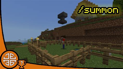 How To Use Summon Command In Minecraft Bedrock Youtube