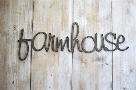 Farmhouse Metal Wall Art – JNMRustics