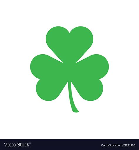 Shamrock Royalty Free Vector Image Vectorstock