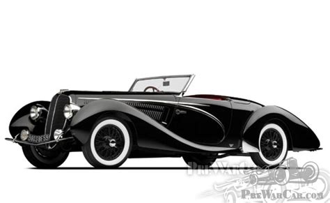 Car Delahaye 135 MS Competition Cabriolet By Figoni Falashi B 1938