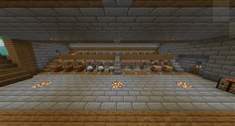 Currently Working On An Underground Villager Trading Hall Not All