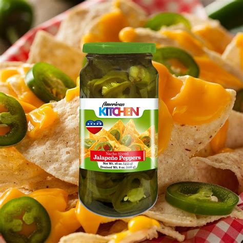 Nacho Sliced Jalapeno Peppers American Kitchen