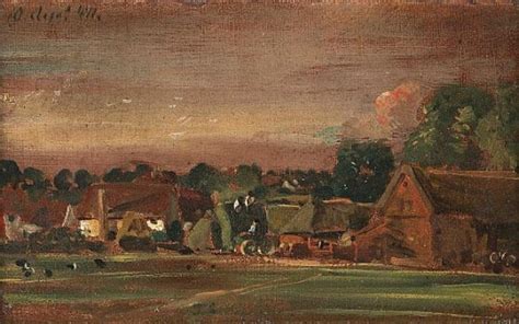 East Bergholt from East Bergholt House by John Constable on artnet