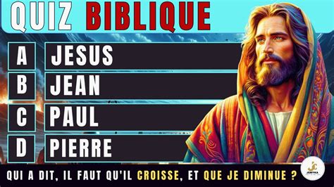 Quiz Biblique Testez Vos Connaissances Sur La Bible Jeux Biblique