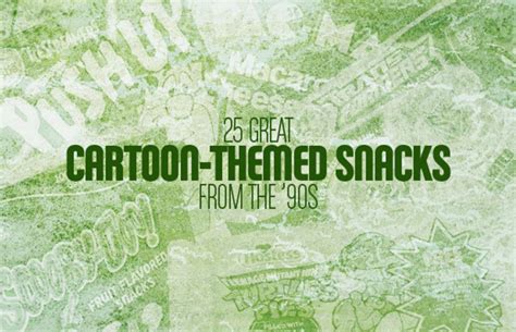 Garfield Fruit Snacks 25 Great Cartoon Themed Snacks From The 90s