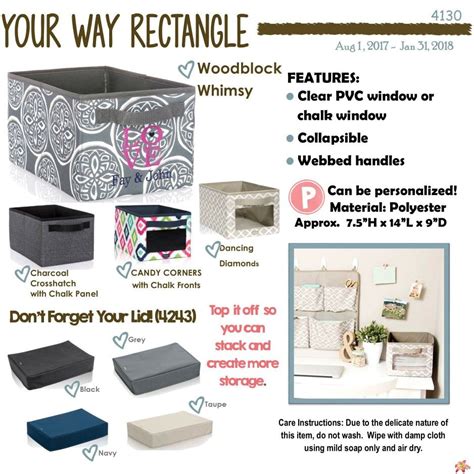 Thirty One Storage Organization Your Way Rectangle Thirty One